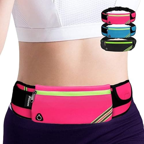 Women Fanny Pack Running Belt,Belt Bag,Water Resistant Wasit Pack Bag for Hiking Fitness,Phone Carrier,Running Gear. - Image 1