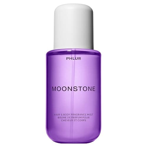 PHLUR Moonstone Body Mist - Hair & Body Fragrance Mist - Apple, Lemon, Jasmine, Sandalwood & Vanilla Body Spray (8 Fl Oz) - Image 1