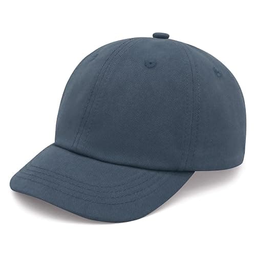 Olreco Toddler Baseball Hat Baby Baseball Cap Baby Ball Cap Infant Hat Toddler Caps Kids Trucker Hats for Boys Girls Cotton - Image 1