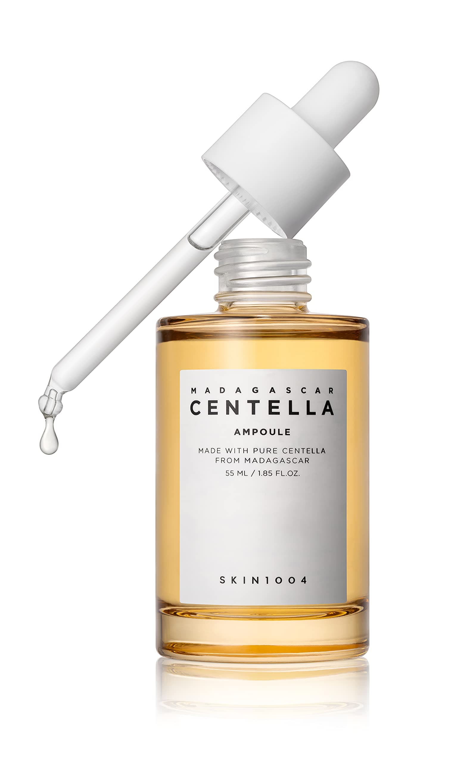 SKIN1004 Madagascar Centella Asiatica Ampoule Facial Serum 1,85 Fl.Oz, 55Ml, Acalma Peles Sensíveis E Propensas À Acne - Image 1