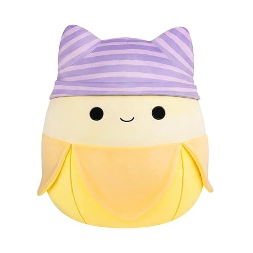 Squishmallows Original 16-Inch Junie the Yellow Banana | Collectable Cute Plush Toy, Cuddly Toys for Children, Soft Toys, Cute Teddies Suitable for Girls and Boys Ages 3 - Image 1