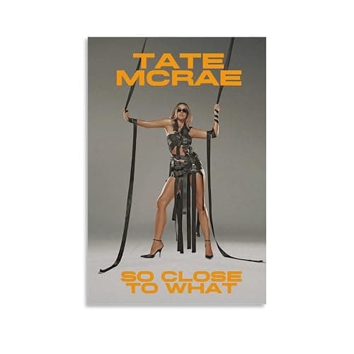 Tate McRae So Close To What 3 Posters & Prints on Canvas Wall Art Poster for Room Decor Unframe:12x18inch(30x45cm) - Image 1
