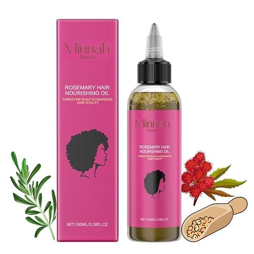 Minnah Beauty™ Hair Growth Oil, Crack Hair Growth 4-in-1 Liquid Batana Oil with Rosemary, Pumpkin Seed, Castor - Image 1