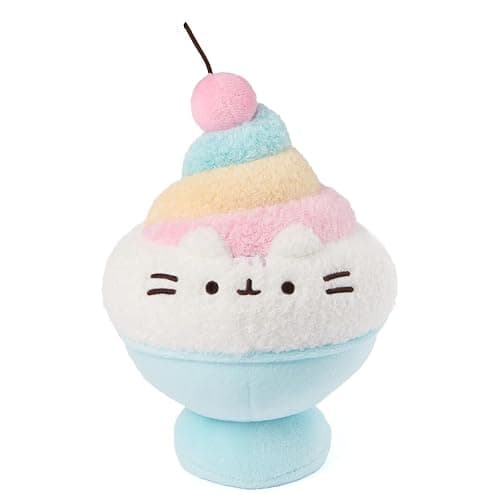GUND Pusheen Shaved Ice 6-Inch Plush Toy for Ages 8+ | Promotes Exciting Character Roleplay, Early Sensory Discovery, and Creative Storytelling; Soft, Comforting, Collectible Plush - Image 1