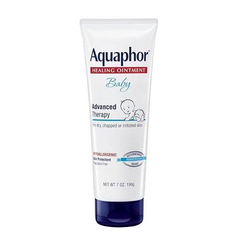 Aquaphor Baby Healing Ointment Advanced Therapy Skin Protectant, Dry Skin and Diaper Rash Ointment, 7 Oz Tube - Image 1