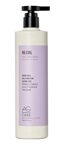 AG Care Re:Coil Curl Activator Curl Cream Award-Winning Curl Creating Complex - Ultra-Nourishing Curly Hair Cream for Defined, Healthy Curls, 12 Fl Oz - Image 1