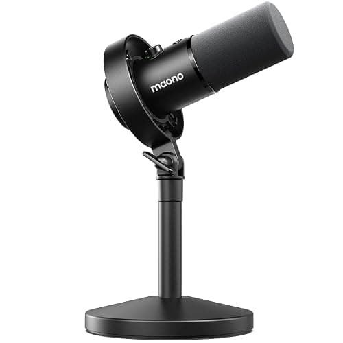 MAONO USB XLR Dynamic Microphone for Podcast: PC Computer Gaming Mic with 192kHz/24bit for Studio Recording Streaming Content Creation PD300XT - Image 1