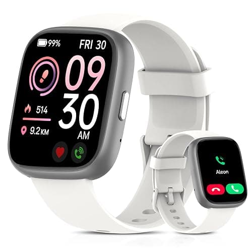 Smart Watch for Men Women, Bluetooth Calling, 1.83" HD Touch Screen Fitness Tracker, 100+ Sports Modes, Heart Rate Sleep Monitor, DIY Dial, IP68 Waterproof, Compatible with Android & iOS - Image 1