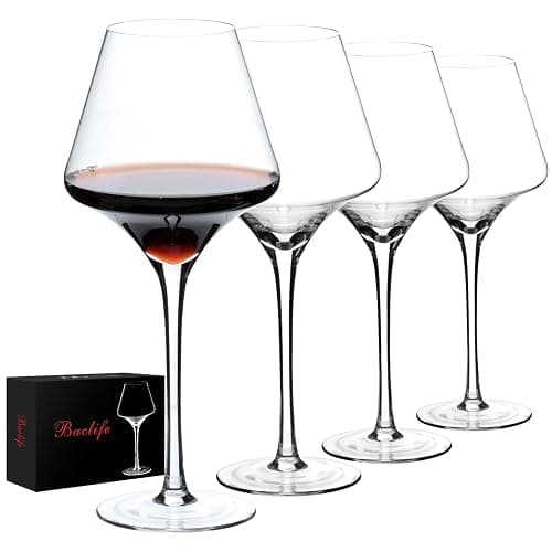 Red Wine Glasses Set of 4 - Image 1