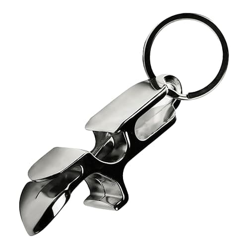 Metal Shotgun Bottle Opener - 4 in 1 Shotgun Tool, Can Tab Opener, Bottle Opener, Extremely Durable, For Party Favor Games (Black Metal) - Image 1