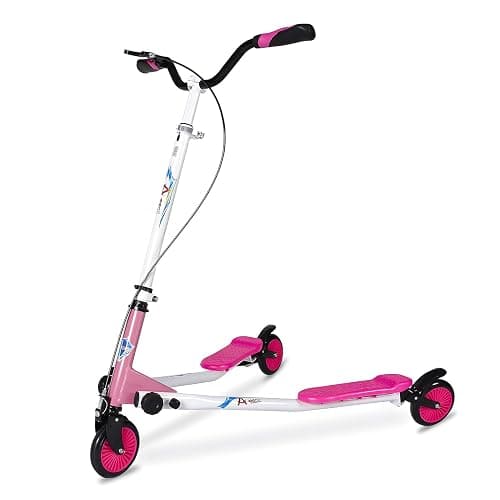 AOODIL Swing Scooter Adjustable 3 Wheels Foldable Wiggle Scooter Self Drifting for Kids/Teen/Adults Age 6+ - Image 1