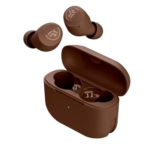JLab Go Air Tones+ True Wireless Earbuds Designed with Auto On and Connect, Touch Controls, 32+ Hours Bluetooth Playtime, EQ3 Sound, and Dual Connect, Natural Earthtone Color (4625 W) - Image 1