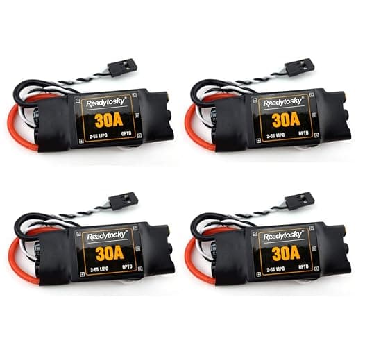 Readytosky 30A ESC 2-6S OPTO Brushless Electronic Speed Controller | For F450 S500 ZD550 RC Helicopter Quadcopter(4PCS) - Image 1