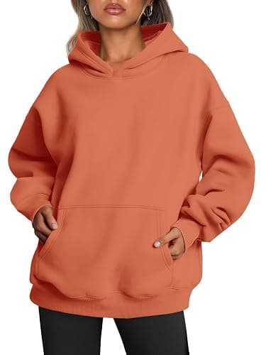 Trendy Queen Womens Oversized Hoodies Fleece Sweatshirts Fall Fashion Pullover Sweaters Winter Clothes - Image 1