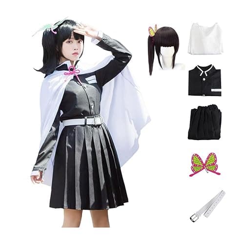 Todoroki Shoto Kanao Tsuyuri Cosplay Costume Cloak Outfit Halloween Party Uniform Robe Cape Dress for Women - Image 1