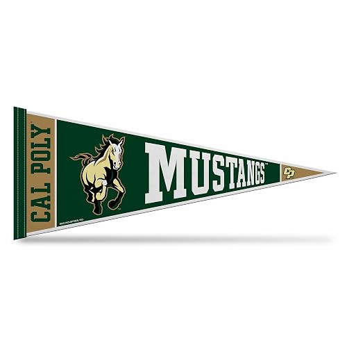 Rico Industries NCAA Cal Poly Mustangs 12" x 30" Felt Wall Décor Pennant - Great for Home/Bed Room/Man Cave Décor - Image 1