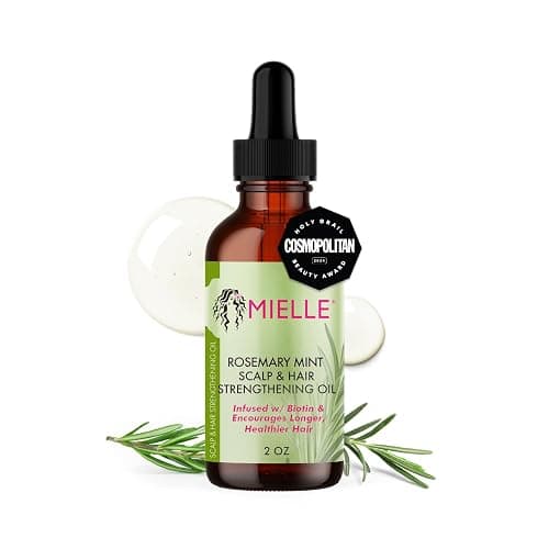 Mielle Organics Rosemary Mint Scalp & Hair Strengthening Oil for All Hair Types (2 Fl Oz) - Original - Image 1