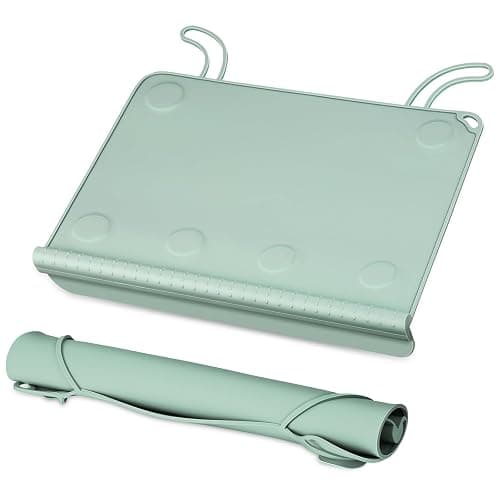 DZDOV Silicone Placemat for Toddlers Non-Slip: Baby Led Weaning Supplies - Dining Table & Restaurant for Mess-Free Eating - Image 1