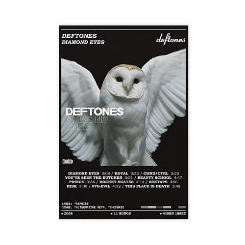 Def-tone Music Poster Retro Canvas Art for Room Aesthetic And Wall Art Picture Living Room Decor Gift(384) - Image 1