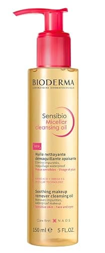Bioderma Sensibio Micellar Cleansing Oil, 1st Ecobiological Micellar Oil Formula Cleanser That Deeply Cleanses, Soothes & Nourishes Skin with Oil-to-Milk Texture, Fragrance-Free, & GentleTo Skin - Image 1