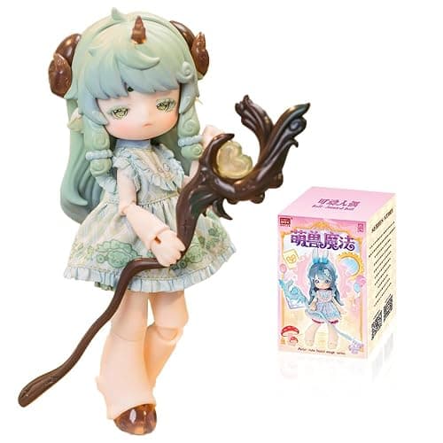 XiDonDon Antu Cute Beast Magic Series Ob11 1/12 Bjd Doll Gift Figure Toy Cute Action Anime Figures Dolls Toys (Single Box) - Image 1