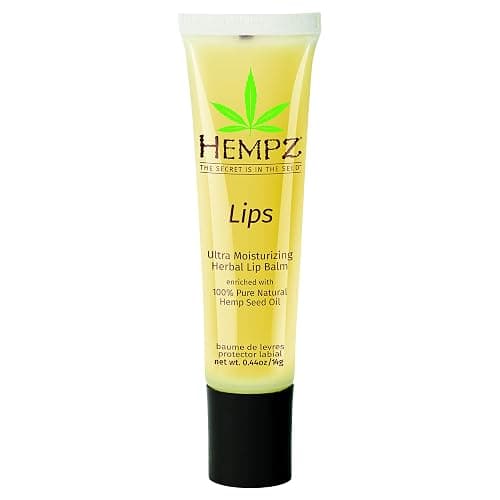 HEMPZ Herbal Ultra Moisturizing Lip Balm - Lip Treatment for Dry Cracked Lips, Provides Hydration and Nourishment for Men and Women - Premium, 100% Pure Natural Hemp Seed Oil - .44 oz - Image 1