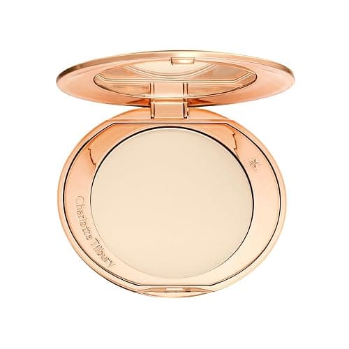 Charlotte Tilbury Airbrush Flawless Finish Setting Powder - Pore-Blurring Pressed Powder for Face Makeup to Minimize Shine with a Soft-Focus Finish - Image 1