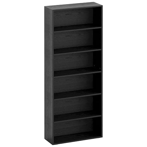 IRONCK Bookshelves and Bookcases Floor Standing 6 Tiers Display Storage Shelves 70 in Tall Bookcase Home Decor Furniture for Home Office, Living Room, Bed Room - Image 1