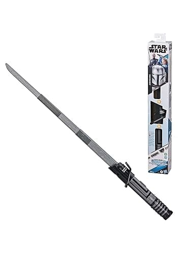 STAR WARS Lightsaber Forge Darksaber Electronic Extendable Black Lightsaber Toy, Customizable Roleplay Toy for Kids Ages 4 and Up (Amazon Exclusive) - Image 1