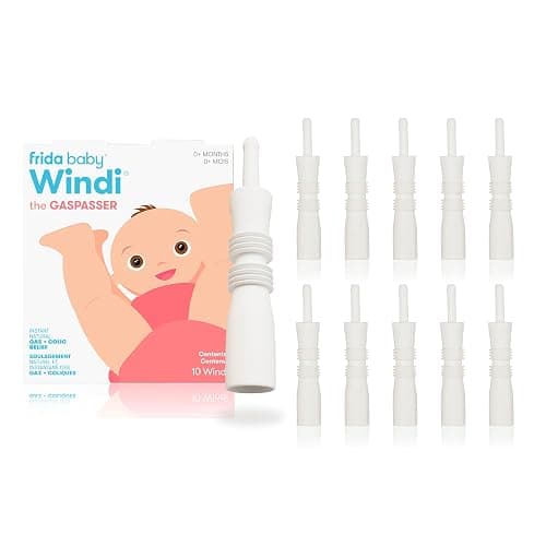 Frida Baby Windi Gas Passer | Baby Gas Relief and Colic Baby Relief, Baby Constipation Relief, 10 Count - Image 1