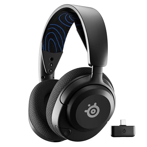 SteelSeries Arctis Nova 5P Wireless - PS5 Gaming Headset - 100+ Audio Presets via App - Neodymium Magnetic Drivers - 60H Battery - 2.4GHz/BT - ClearCast Gen2.X Mic - Supports PS4, PC, Mobile - Image 1