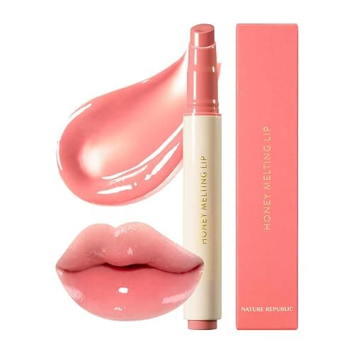Nature Republic HONEY MELTING LIP (02 FIG) SOFT LIP STICK, Hydrating Gloss, Moisturizing balms, Sheer tint, Shine & Nude, Glowy Finish, korean make up, Stocking Stuffers - Image 1