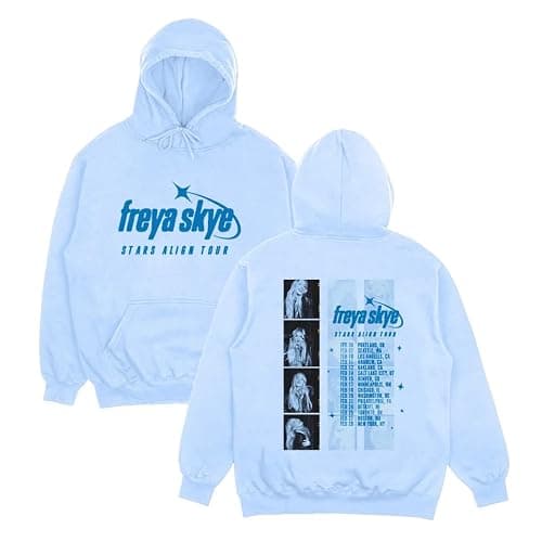 FAEWARE Women's Hoodie Freya Tour Skye Merch Pullover Men's and Women's Fashion Casual Sweatshirt Plus Size Hip Hop Jacket - Image 1