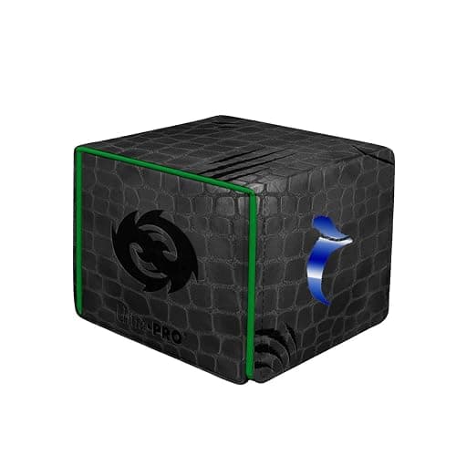 Ultra Pro - Tarkir Dragonstorm Teval, Arbiter of Virtue Premium Alcove Edge Deck Box for Magic: The Gathering | Premium Deck Box Dragon Scale Design Magnetic Closure Card Storage MTG Accessories - Image 1