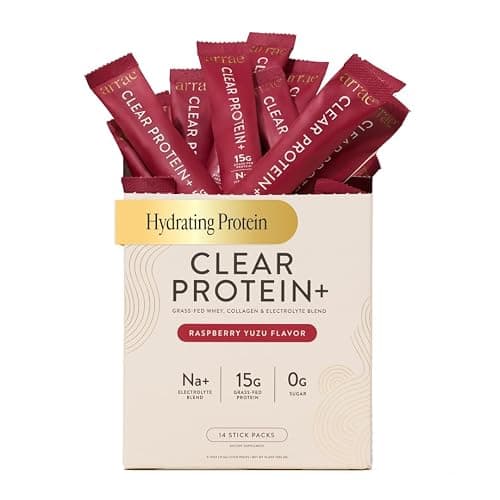 Arrae Clear Protein – Natural Protein Supplement, Smooth Texture, Easy to Mix, 14 Servings, Clean Formula with Electrolytes - Image 1