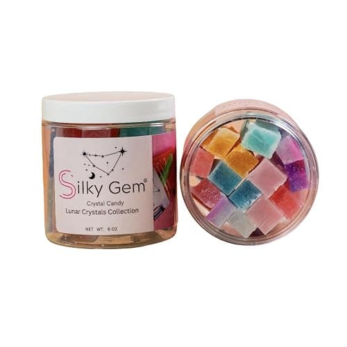 Silky Gem Lunar Crystals – Traditional Vietnamese Lunar New Year Candy – Crunchy Outside, Soft Inside – 10-12 Pieces in 8 oz Jar – Vegan, Gluten-Free, Christmas candy Made in the USA - Image 1