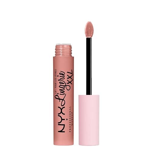 NYX PROFESSIONAL MAKEUP Lip Lingerie XXL Matte Liquid Lipstick - Undress'd (Pink Nude) - Image 1