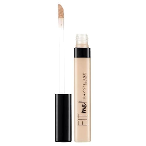Maybelline Concealer, Fit Me! Full Coverage Concealer for Face, Oil Free, Delivers Even Complexion, Non-Comedogenic, Matte & Poreless Ultra Blendable, Shade: 15 Fair - Image 1