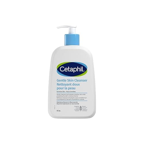Cetaphil Gentle Skin Cleanser (473ml) - Hydrating Face Wash & Body Wash - Ideal for Sensitive, Dry Skin - Non-Irritating, Fragrance-Free and Dermatologist Recommended - Image 1