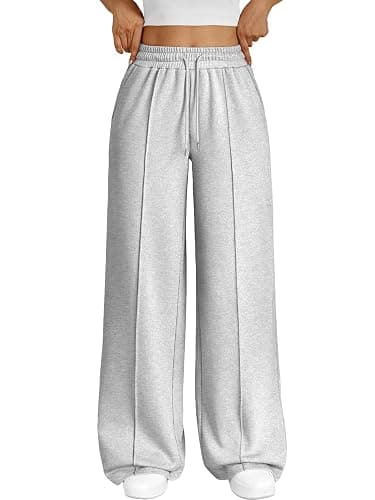 Trendy Queen Womens Wide Leg Sweatpants Baggy Loose Fall Barrel Casual Lounge Athletic Pants Comfy Teen Girl Cute y2k Joggers - Image 1