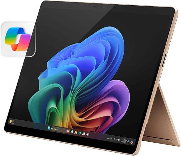 Microsoft Surface Pro 2-in-1 Laptop/Tablet (2024), 13" OLED Touchscreen Display, 16GB RAM, 512GB Storage | Windows 11 Copilot+ PC, Snapdragon X Elite (12 Core), Dune - Image 1