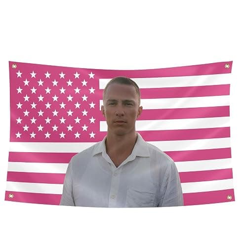 IDWADRO Drew Starkey Pink Tapestry 3x5 Ft Funny Tapestry Wall Hanging for College Dorm Bedroom Living Room Home Decorations - Image 1