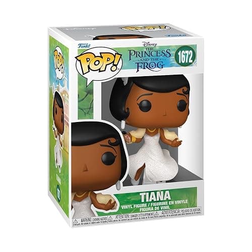 Funko Pop! Disney: The Princess and The Frog - Tiana with Glitter - Collectable Vinyl Figure - Gift Idea - Official Merchandise - Toys for Kids & Adults - Princesses Fans - Image 1