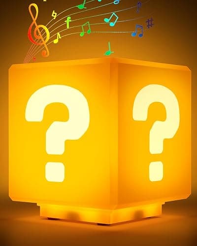 NESIMY Super Bros Toys for Boys 4-6 Night Light for Kids with Game Sound Effects Illusion Lamp Room Decor Merchandise As Gifts for Kids 6-8 Fans - Image 1