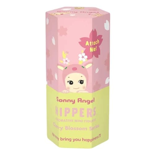 Sonny Angel Cherry Blossom HIPPERS - Original Decorative Mini Figure/Limited Edition Series - 1 Sealed Blind Box - Image 1