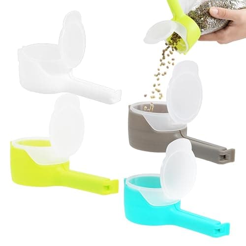 Food Clip Set with Pour Spout