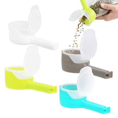 Food Clip Set with Pour Spout