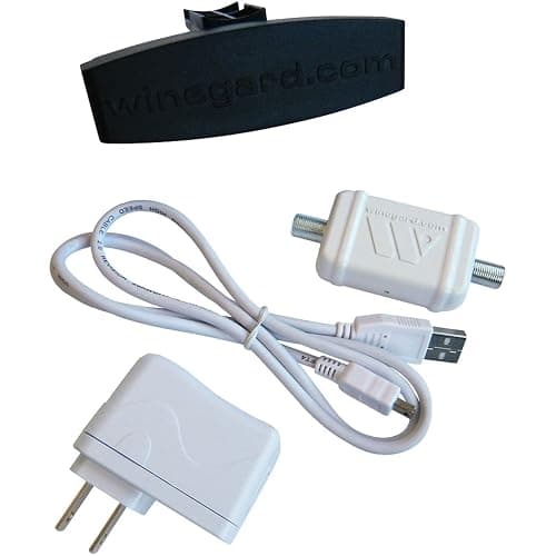 Winegard LNA-200 Boost XT HDTV Preamplifier, TV Antenna Amplifier Signal Booster, HD Digital VHF UHF Amplifier,Black - Image 1