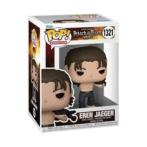 Funko POP! Animation: AoT - Eren Jaeger Jeager - Attack on Titan - Collectable Vinyl Figure - Gift Idea - Official Merchandise - Toys for Kids & Adults - Anime Fans - Model Figure for Collectors - Image 1