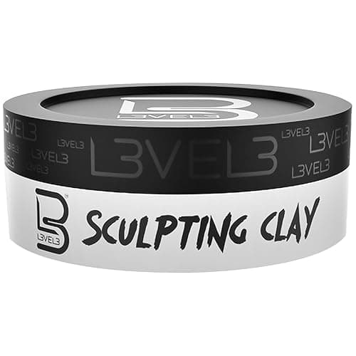 L3 Level 3 Hair Sculpting Clay for Men, Extreme Hold, Matte Finish, 150 ml | Low-shine finish, reworkable texture, shapes and defines, natural look, short hairstyles, level 3 paste - Image 1